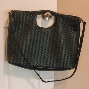 Anthropologie- Cara Woven Crossbody Bag